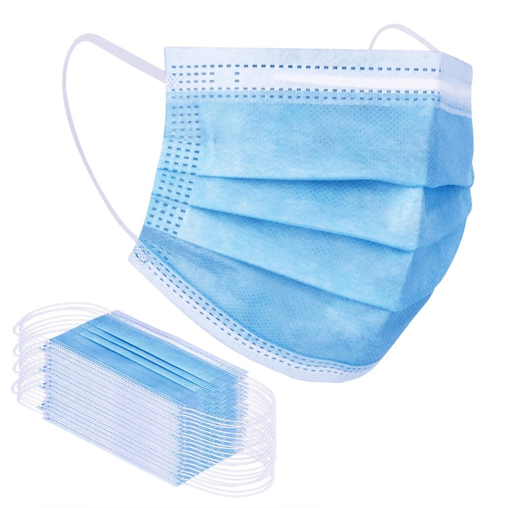 Disposable Protective Face Masks, 50
